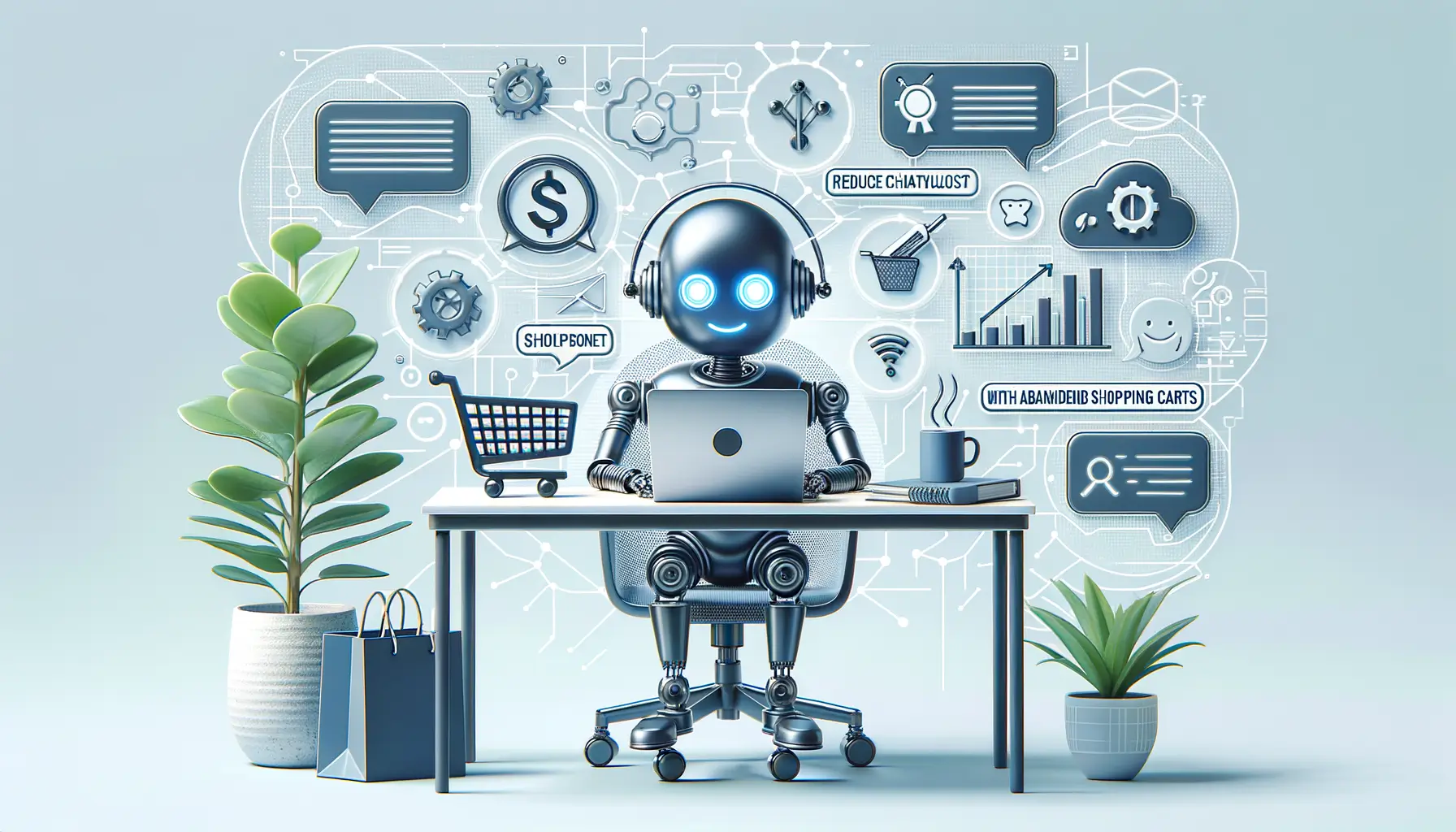 ## Miten chatbot vähentää hylättyjä ostoskoreja reaaliaikaisella tuella