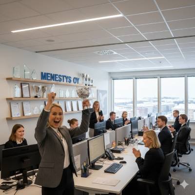 Markkinajohtajan uusi palkinto