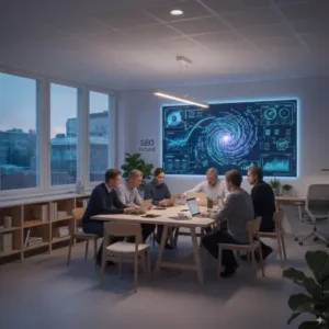 SEO toimisto tyossaan