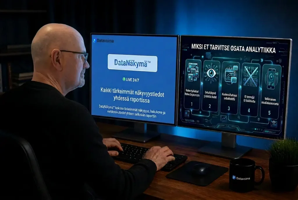 Miksi et tarvitse osata analytiikkaa nähdäksesi, miten yrityksesi näkyy verkossa